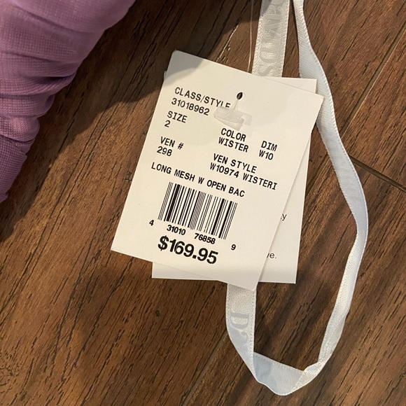 David’s Bridal Lavender Dress - Picture 3 of 3